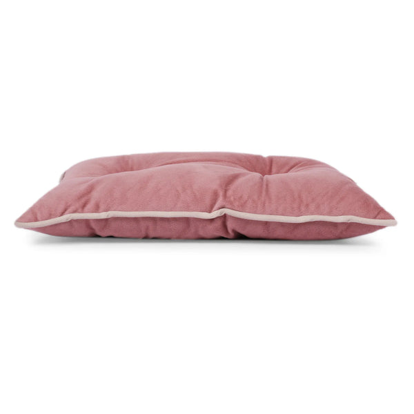 Velvet Solid Dori Filled Cushion Rose, 30X45cm dimensions