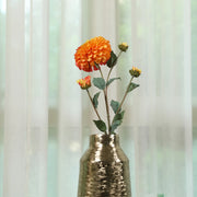 Blume Artificial Flower Dahlia Stem 78cm in Yellow Colour By Living Essence - HomeTown