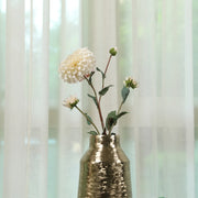 Blume Artificial Flower Dahlia Stem 78cm in White Colour By Living Essence - HomeTown