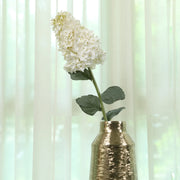 Blume Artificial Flower Hydrangea Stem 88cm in White Colour By Living Essence - HomeTown