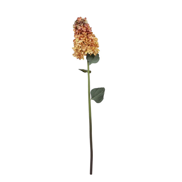 Blume Artificial Flower Hydrangea Stem 88cm in Yellow Colour By Living Essence dimensions