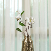 Blume Artificial Flower Magnolia Stem 94cm in White Colour By Living Essence
