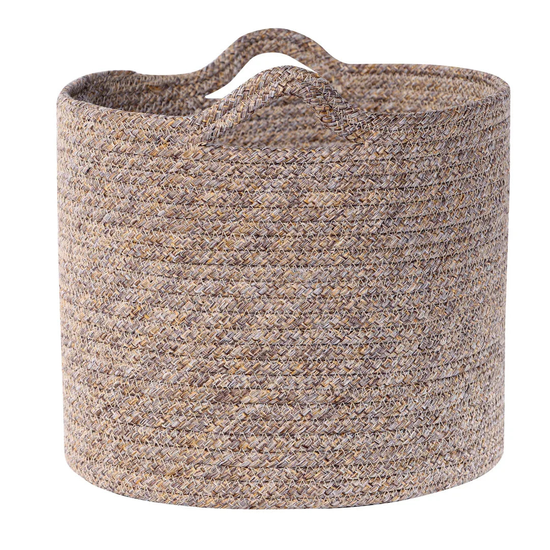 Kenso Polypropylene Organizer Bin Medium in Beige Colour by Living Essence - HomeTown