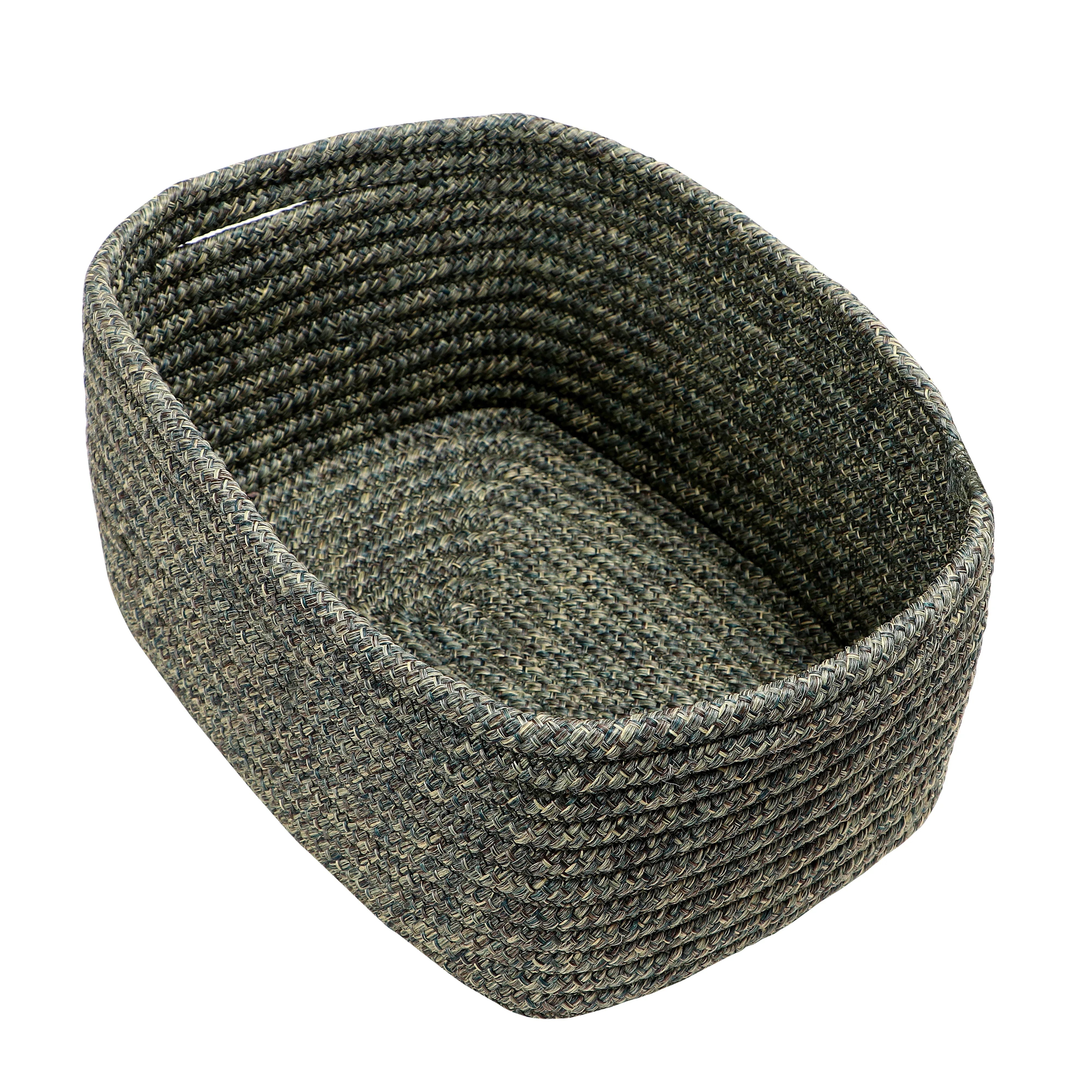 Seiso Polypropylene Organizer Basket Small in Green Colour by Living Essence - HomeTown