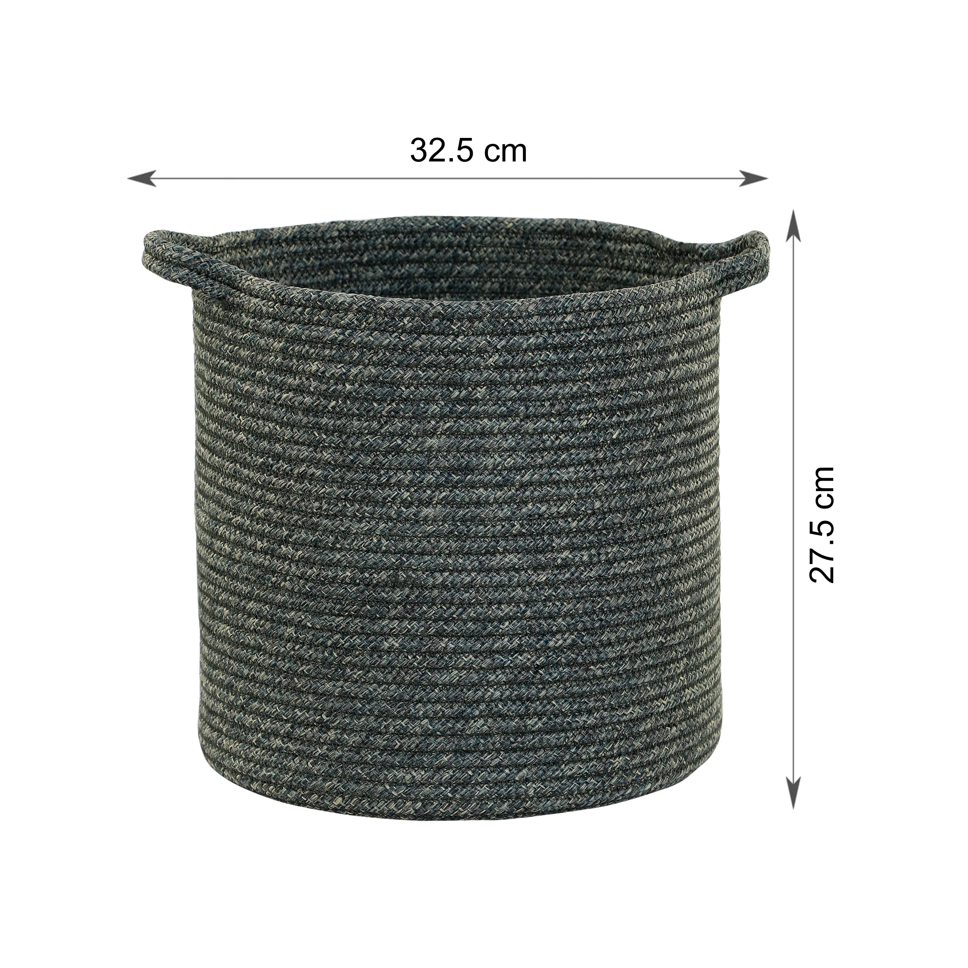 Seiso Polypropylene Organizer Bin Large in Green Colour by Living Essence - HomeTown