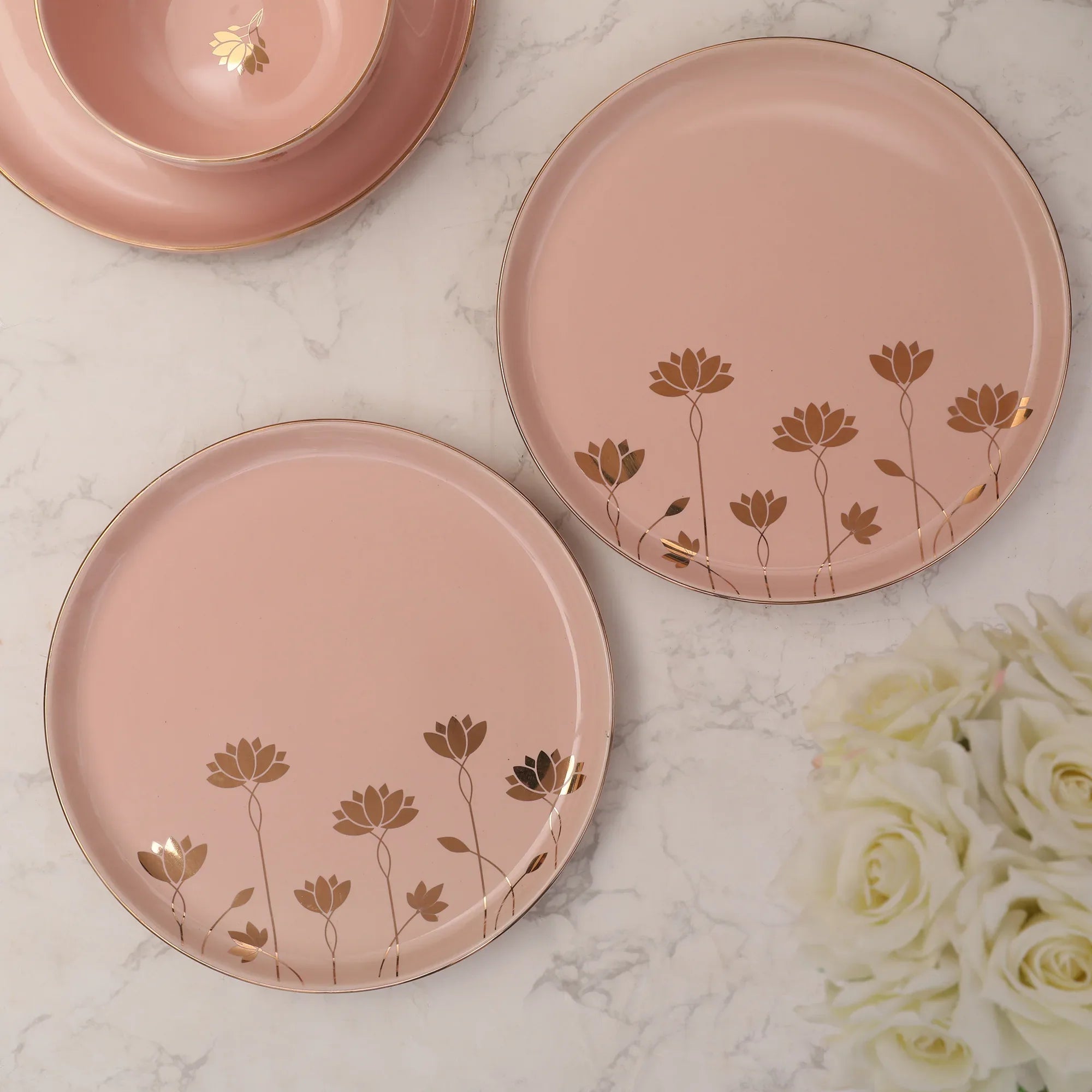 Living Essence Vanya Dinner Plate 27 Cm Set of 2Pcs - HomeTown