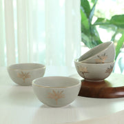 Living Essence Nelumbra Veg Bowl 11 Cm Set of 4Pcs - HomeTown
