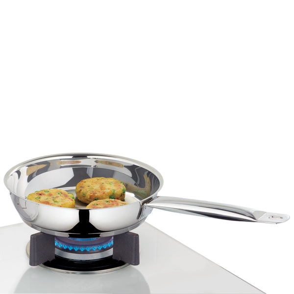 Bosoril Stainless Steel Frypan 2.2 Litre dimensions