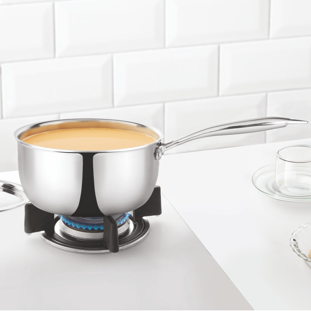 BOROSIL STAINLESS STEEL TRIPLY SAUCEPAN 20CM 3.1LTR