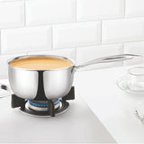 Borosil Stainless Steel Triply Saucepan 3.1ltr