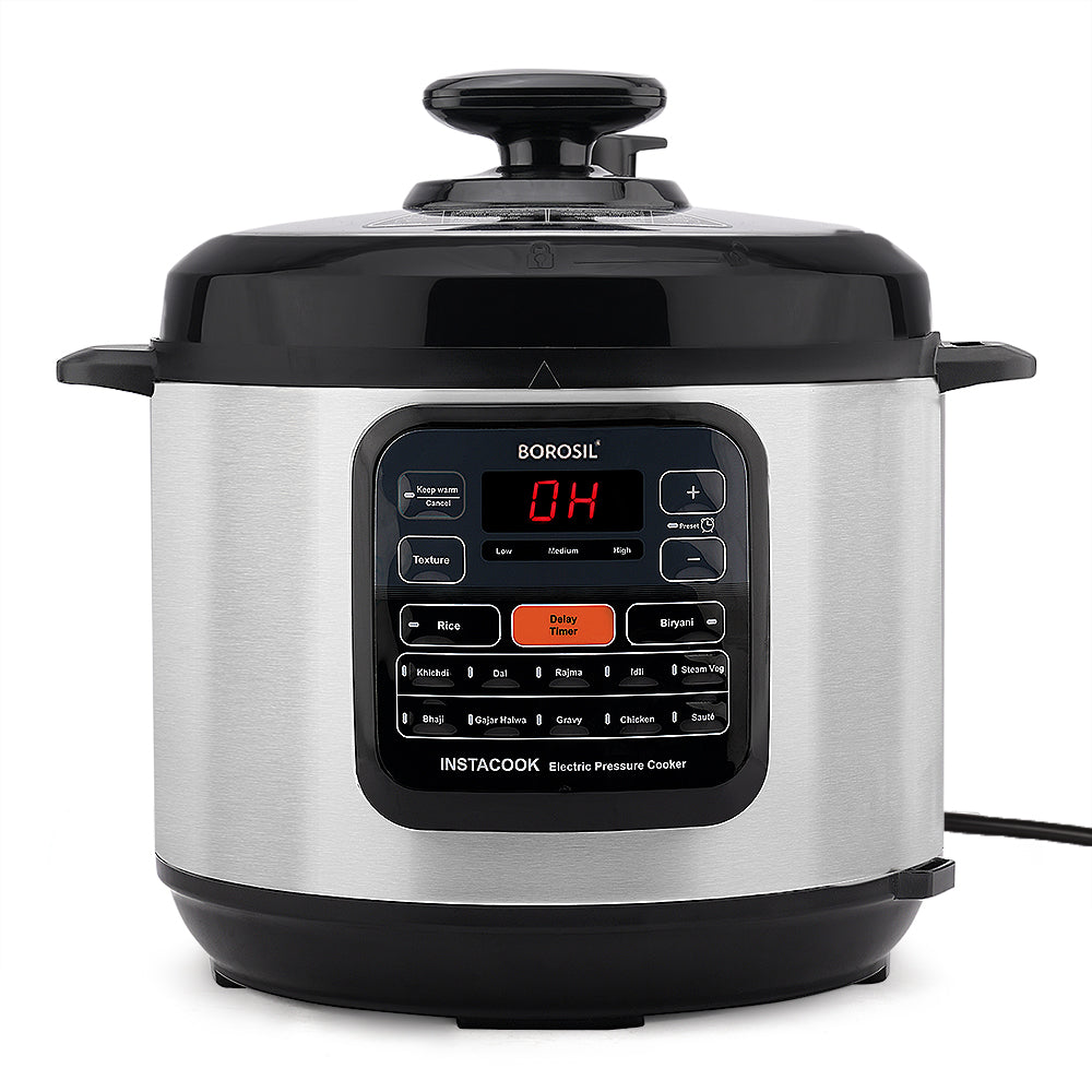 BOROSIL INSTACOOK ELECTRIC PRESSURE COOKER 6 LITRE