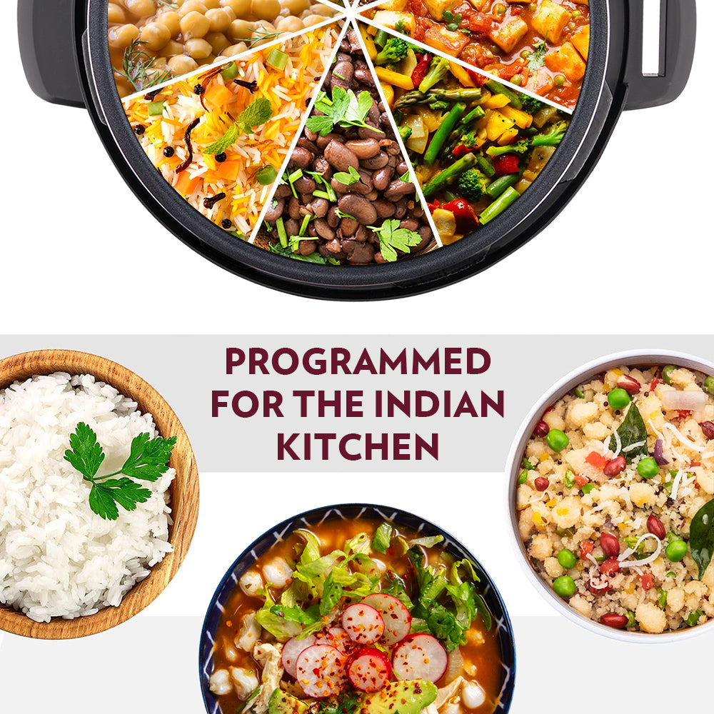 BOROSIL INSTACOOK ELECTRIC PRESSURE COOKER 6 LITRE