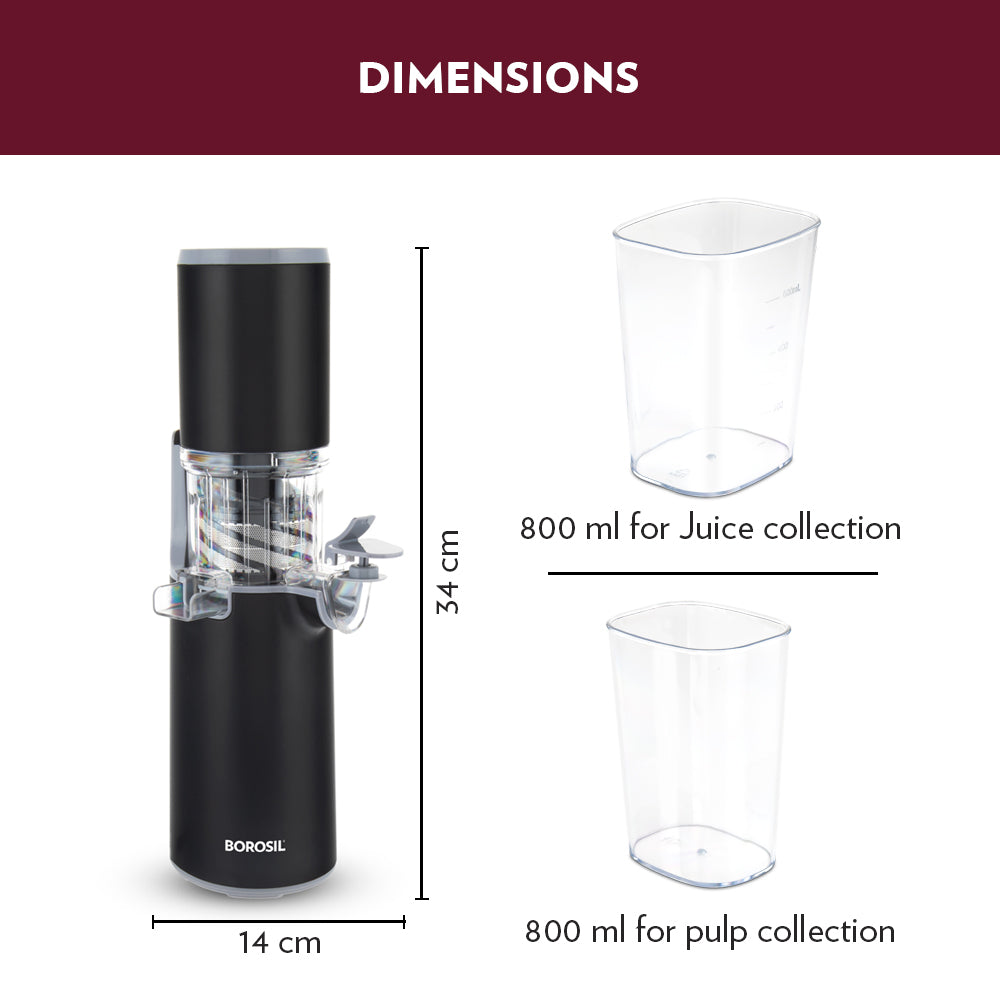 BOROSIL COLD PRESS JUICER