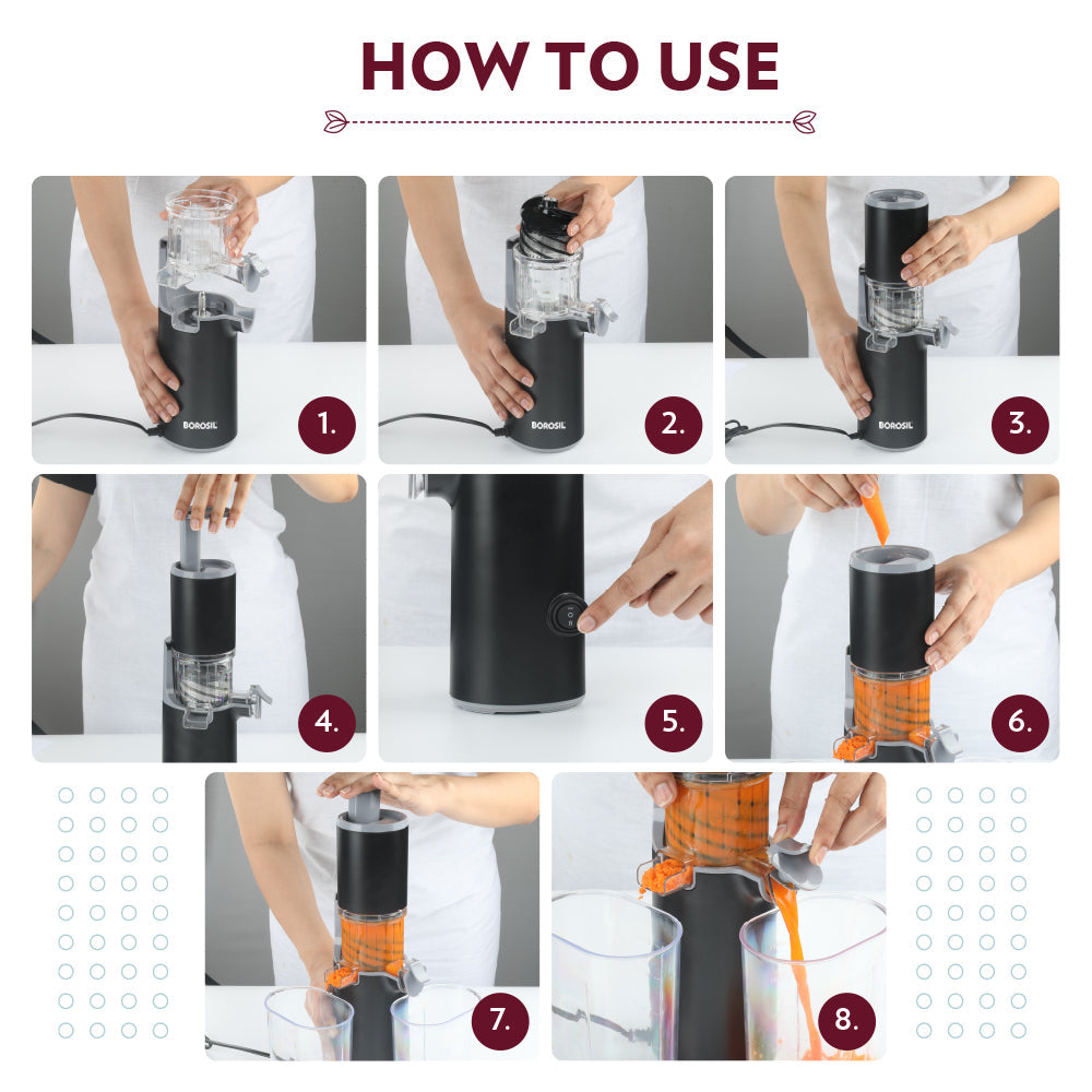 BOROSIL COLD PRESS JUICER