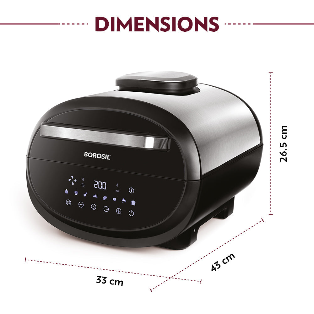 Borosil Air Fryer 6.1 Litre