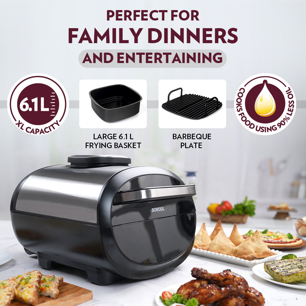 Borosil Air Fryer 6.1 Litre