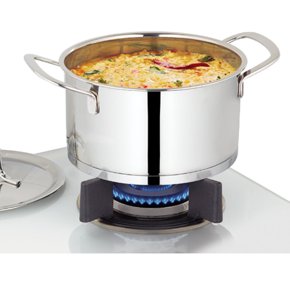 BOROSIL STAINLESS STEEL HANDI CASSEROLE 16CM 1.6LITRE