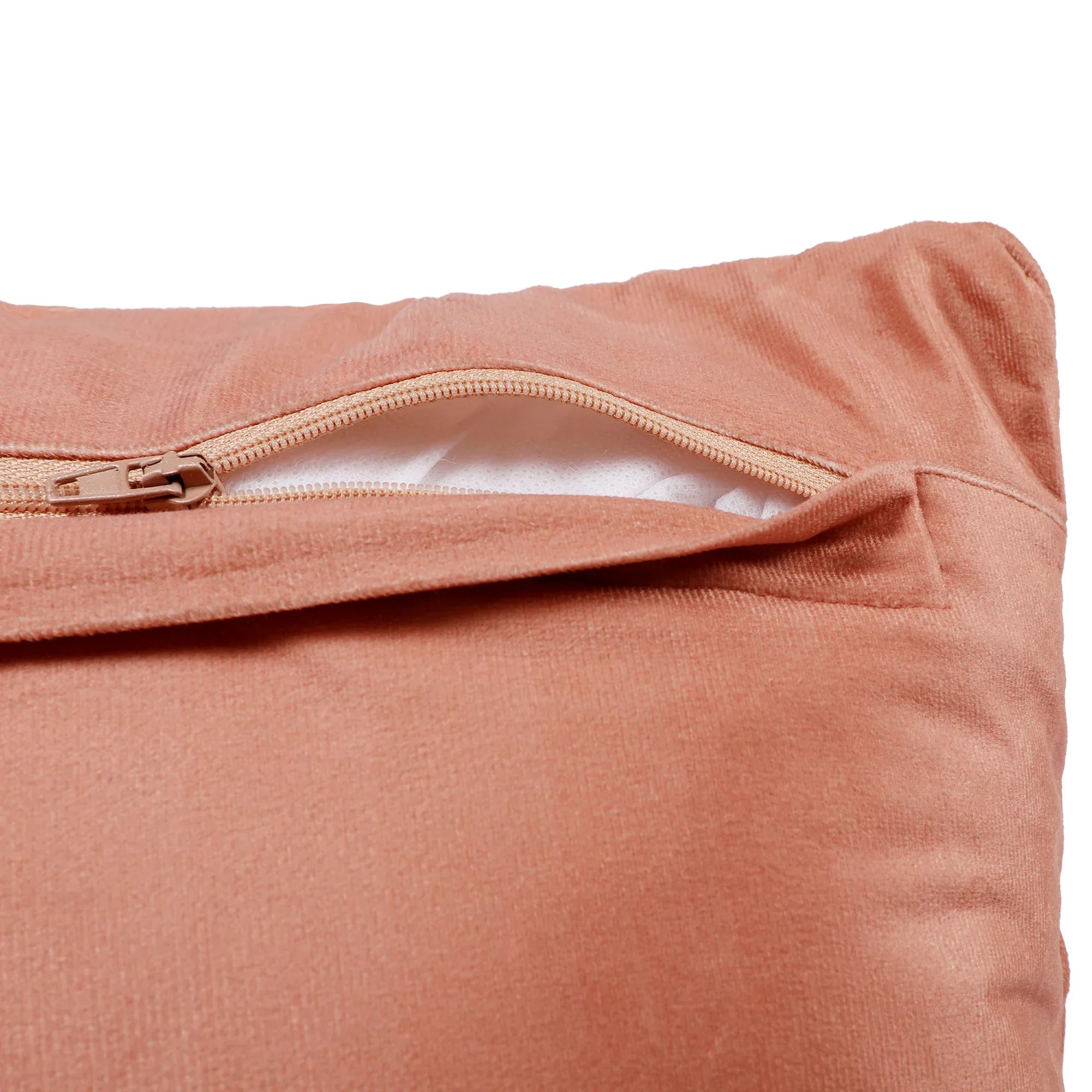 Plush Elegance Art Deco Cushion Cover Blue, 40X40cm - HomeTown