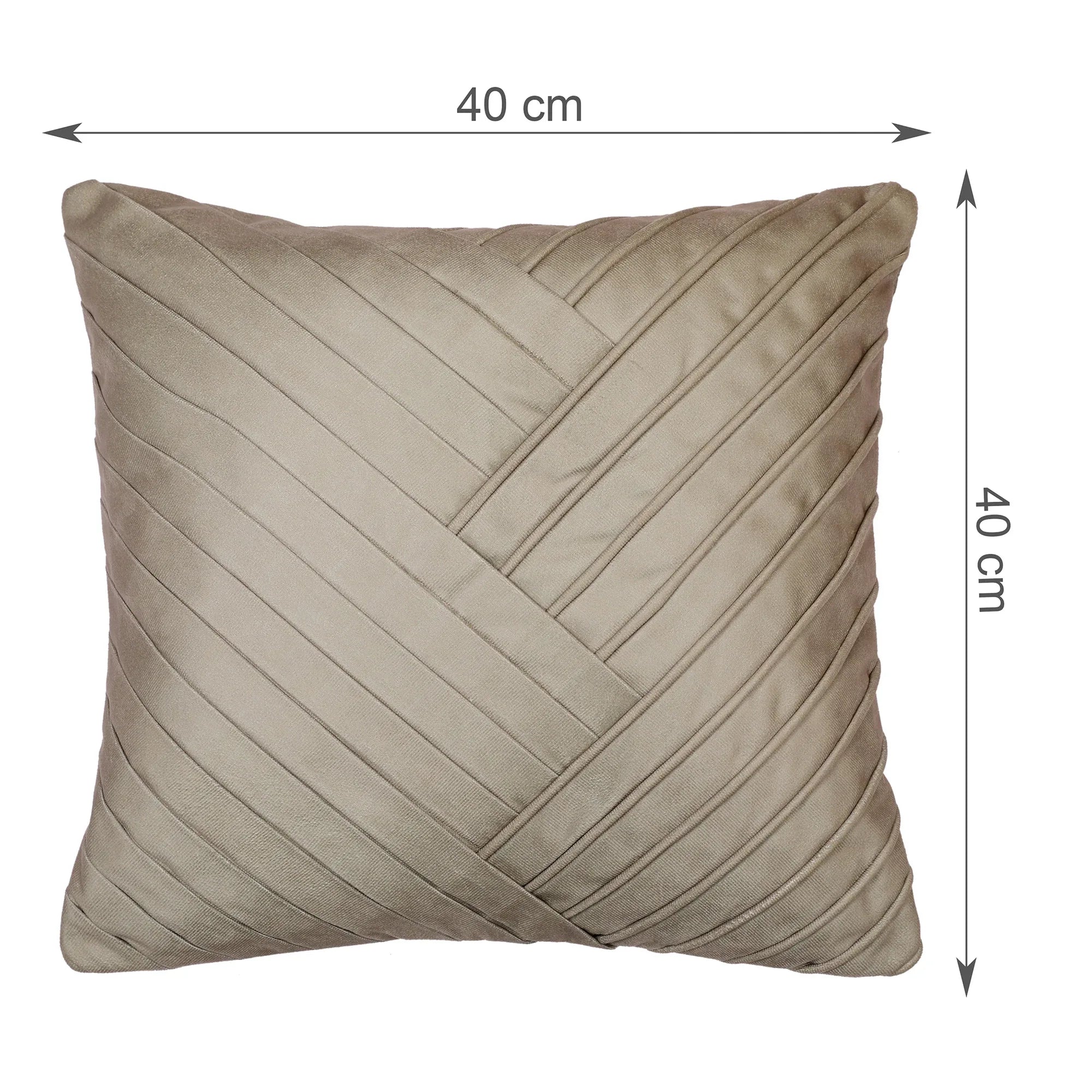 Modern Chic Cushion Cover Green, 40X40cm - HomeTown