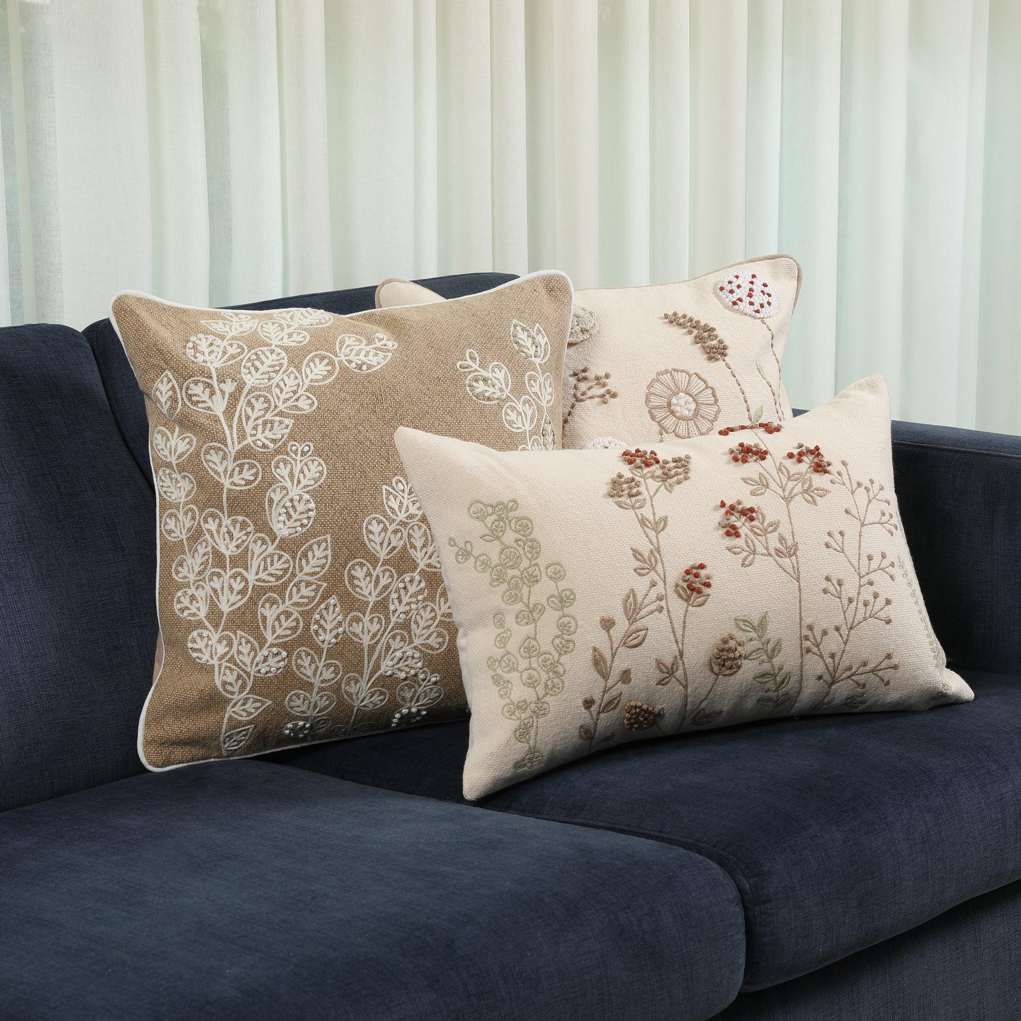 Modern Chic Cushion Cover Natural, 30X45cm - HomeTown