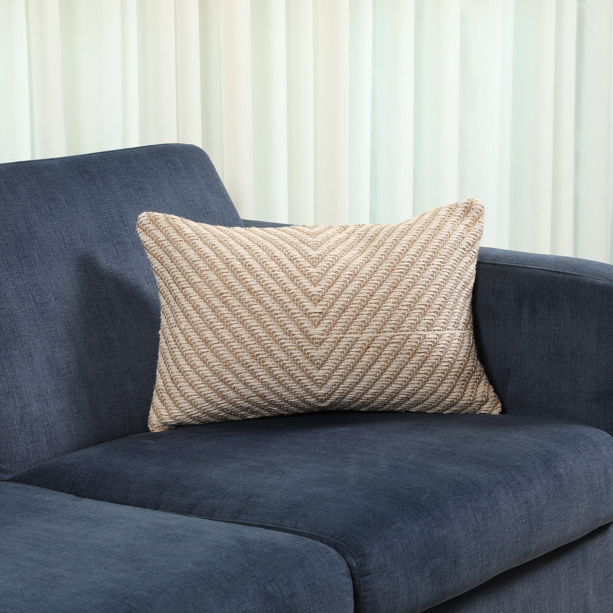 Modern Chic Cushion Cover Beige, 30X45cm - HomeTown