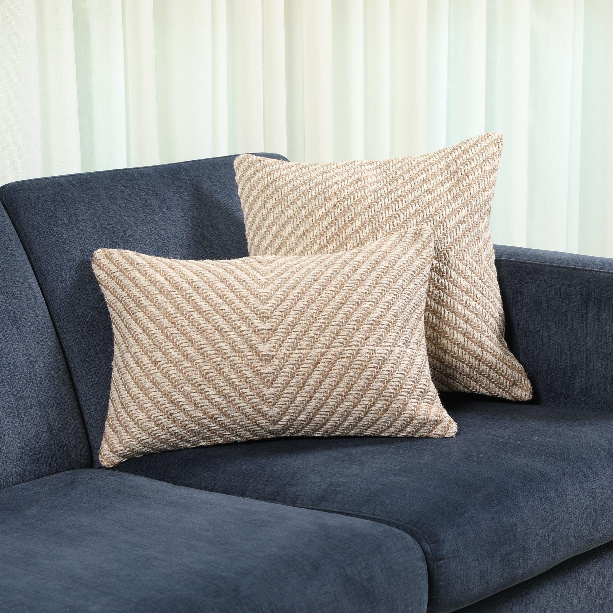 Modern Chic Cushion Cover Beige, 30X45cm - HomeTown