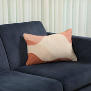 Modern Chic Cushion Cover Rust/Off White, 30X45cm - HomeTown