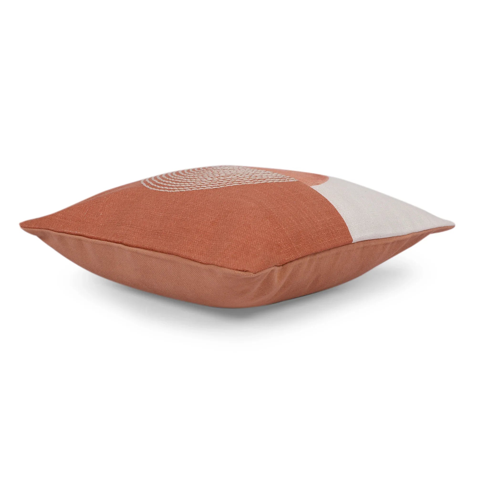 Modern Chic Cushion Cover Rust/Off White, 30X30cm - HomeTown