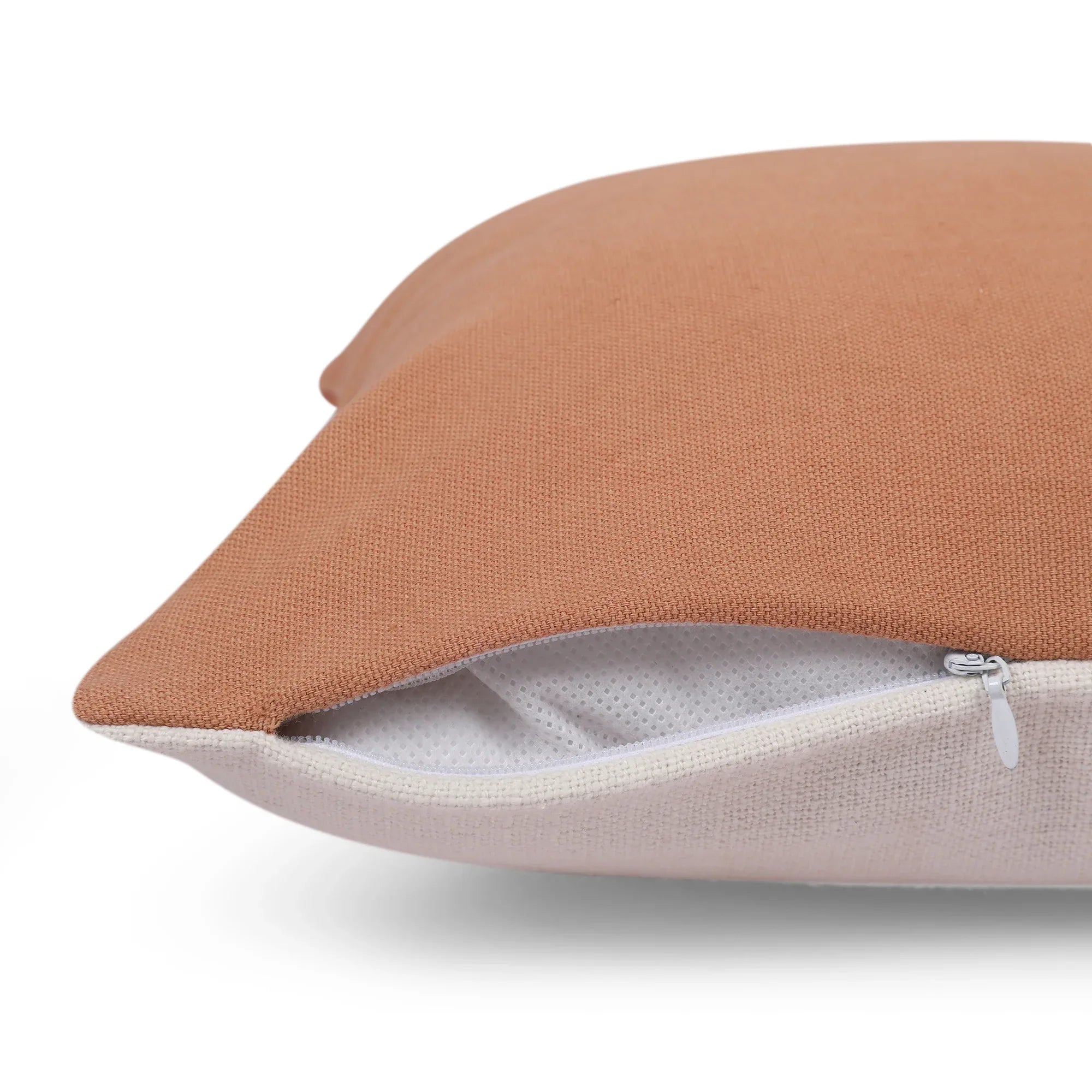 Modern Chic Cushion Cover Rust/Off White, 30X30cm - HomeTown