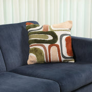 Modern Chic Cushion Cover Multi Green, 40X40cm - HomeTown