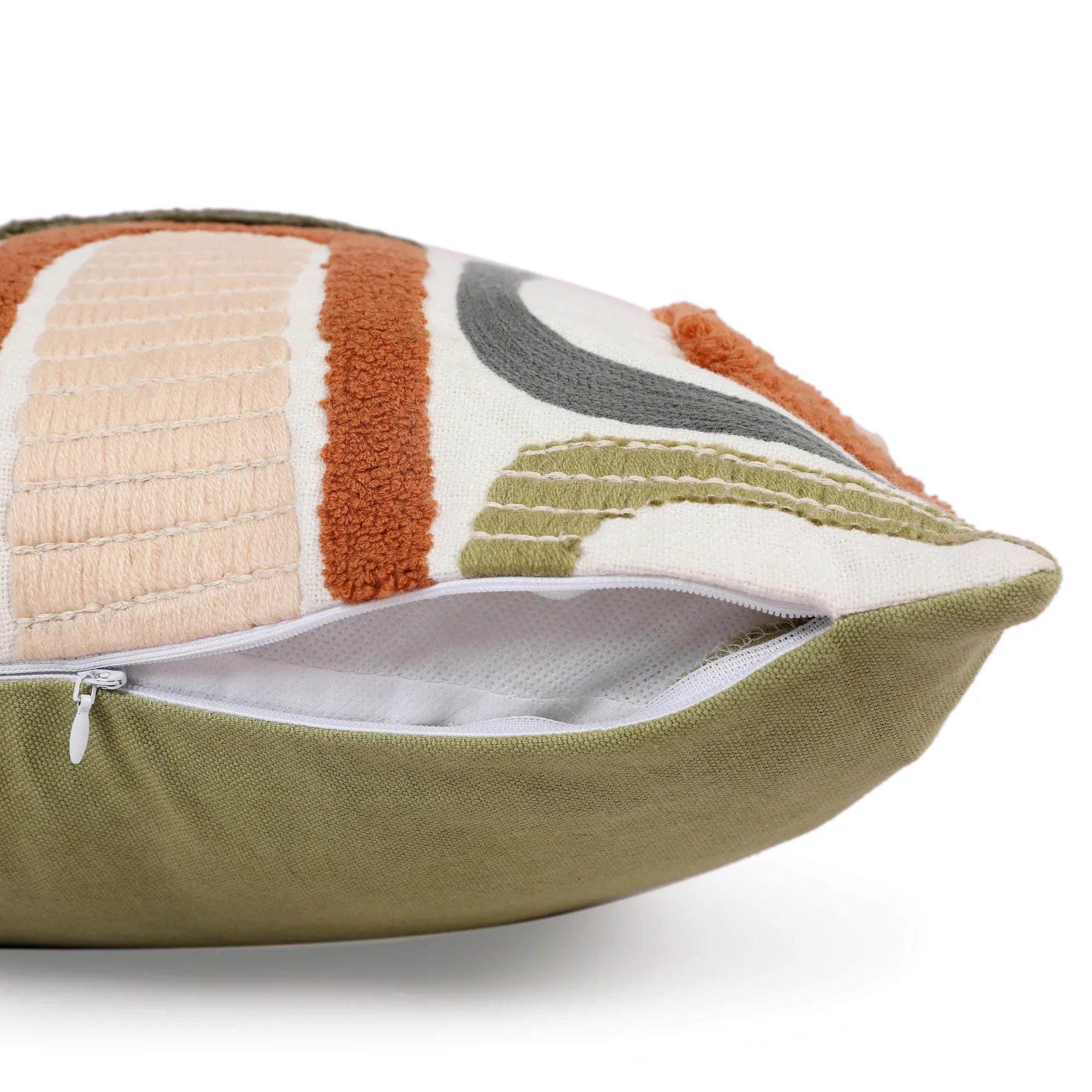 Modern Chic Cushion Cover Multi Green, 40X40cm - HomeTown