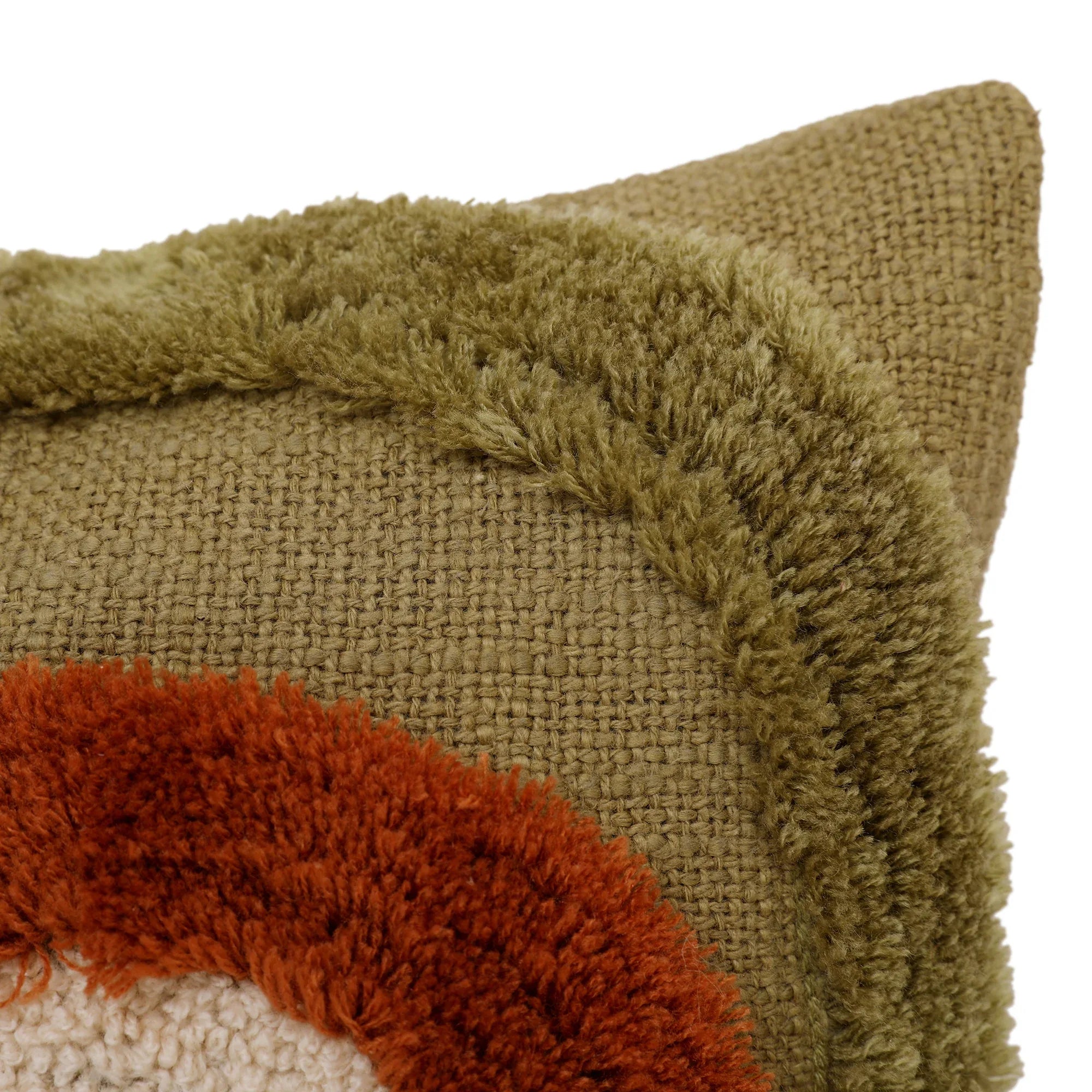 Modern Chic Cushion Cover Multi Green, 30X30cm - HomeTown