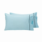 Comfy Beds Set of 2 Pillow Covers Cool Blue, 45x70cm - HomeTown