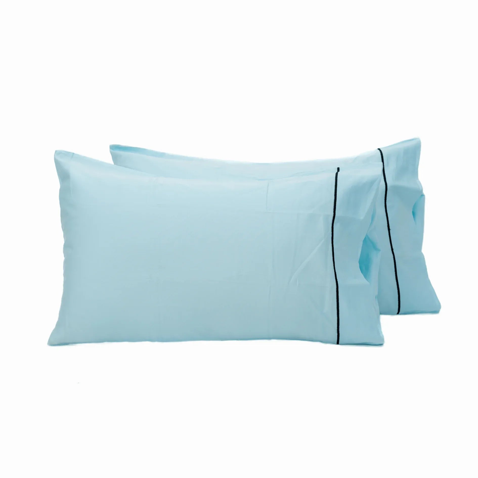 Comfy Beds Set of 2 Pillow Covers Cool Blue, 45x70cm - HomeTown