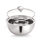 Borosil Stainless Steel Curry Server 1500ml