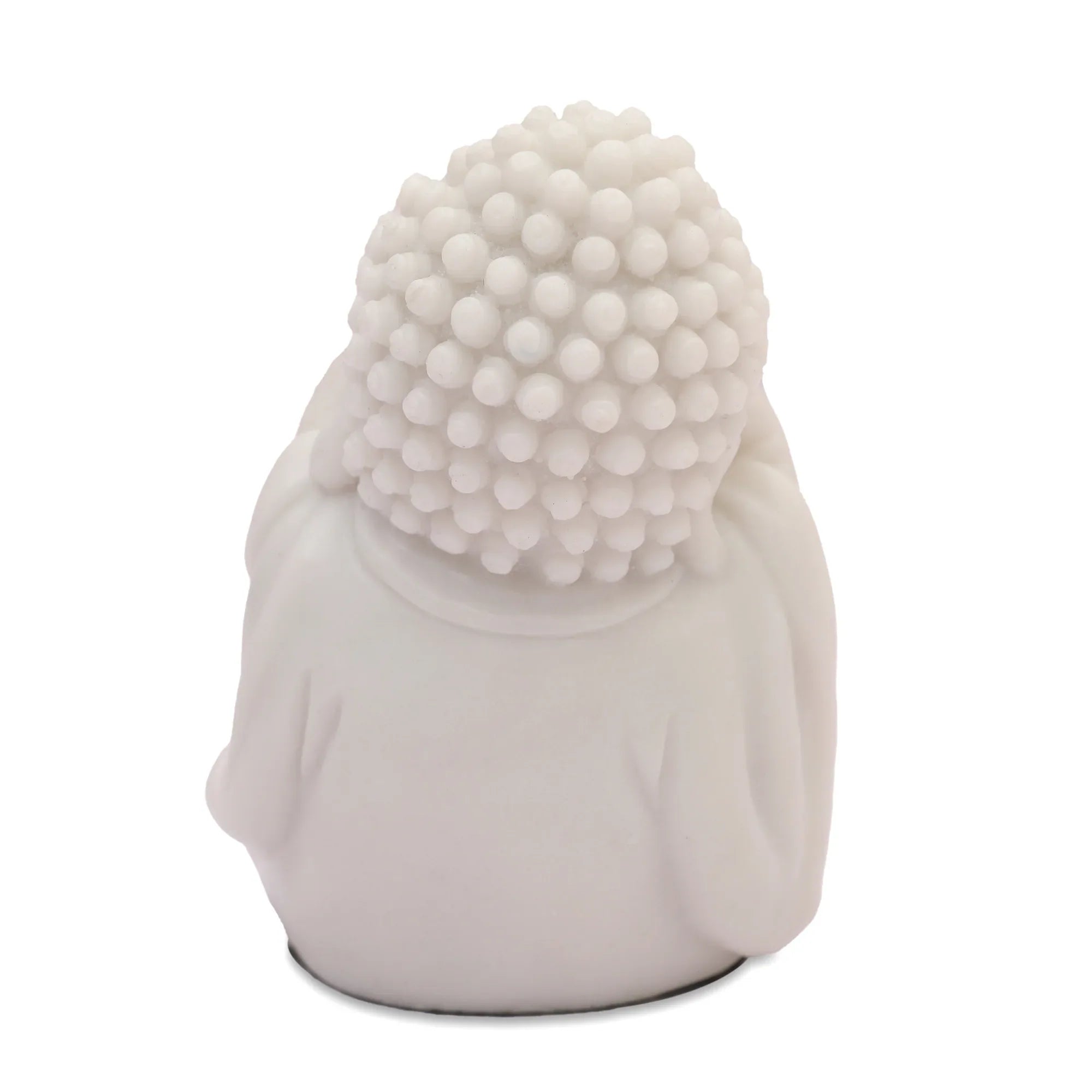 NAQSH SET OF 3PIECE MONK, POLYRESIN HAND FINISHED FIGURINE WHITE BY LIVNG ESSENCE - HomeTown