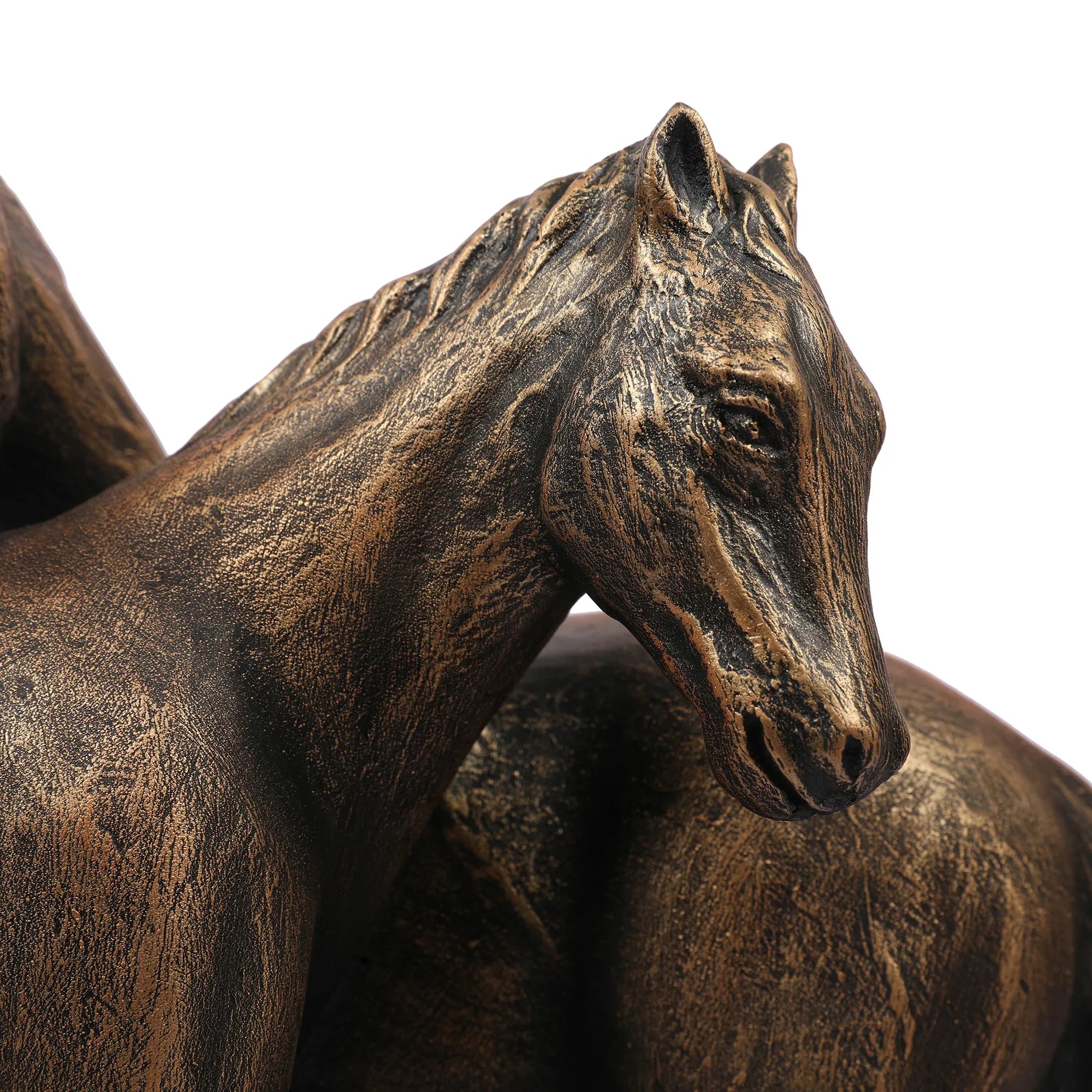 Stella Antique Finish Polyresin Horse Table Décor - HomeTown