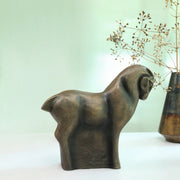 Stella Antique Finish Polyresin Contemporary Horse Table Décor - HomeTown