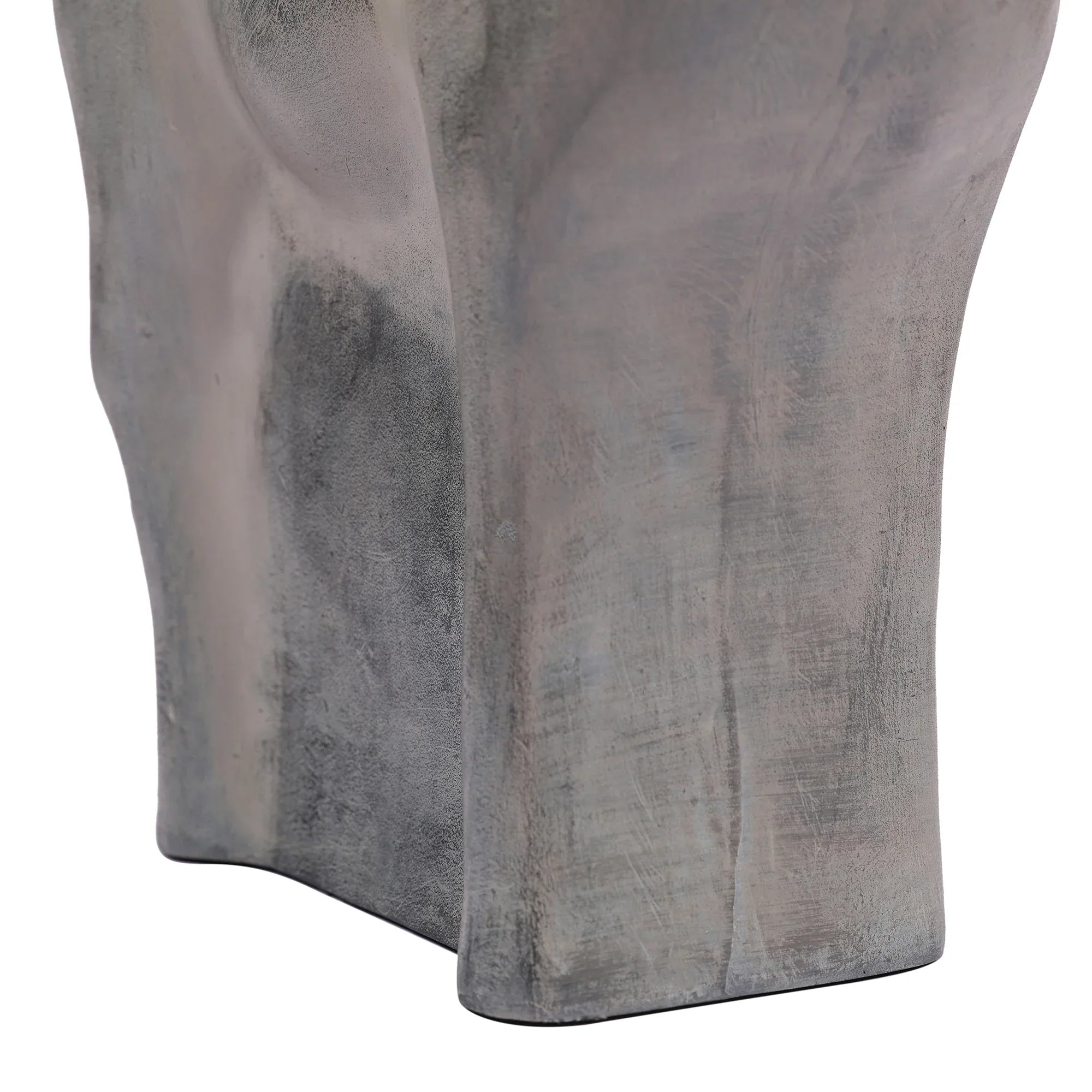 Stella Silver Pearl Finish Polyresin Contemporary Horse Table Décor - HomeTown