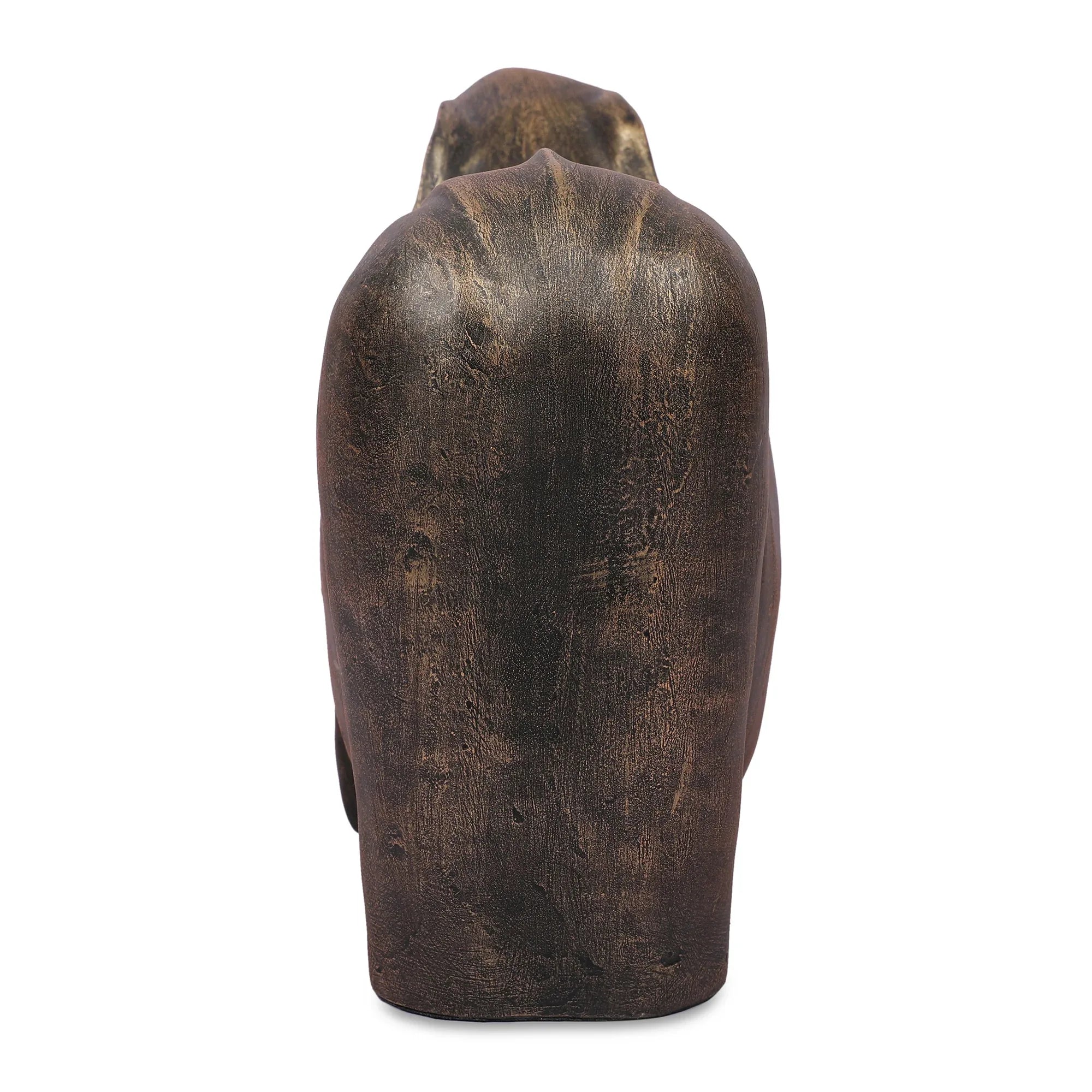 Stella Antique Finish Polyresin Contemporary Cow Table Décor - HomeTown