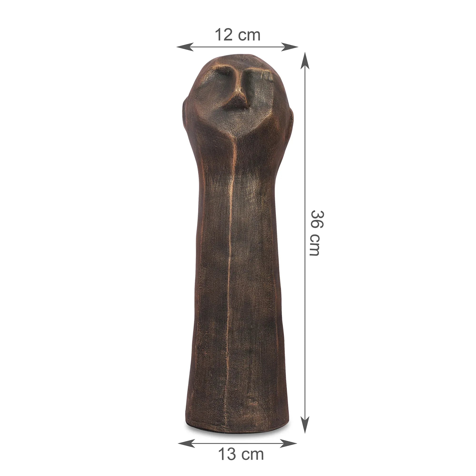 Stella Antique Finish Polyresin Male Abstract Facial Table Décor - HomeTown