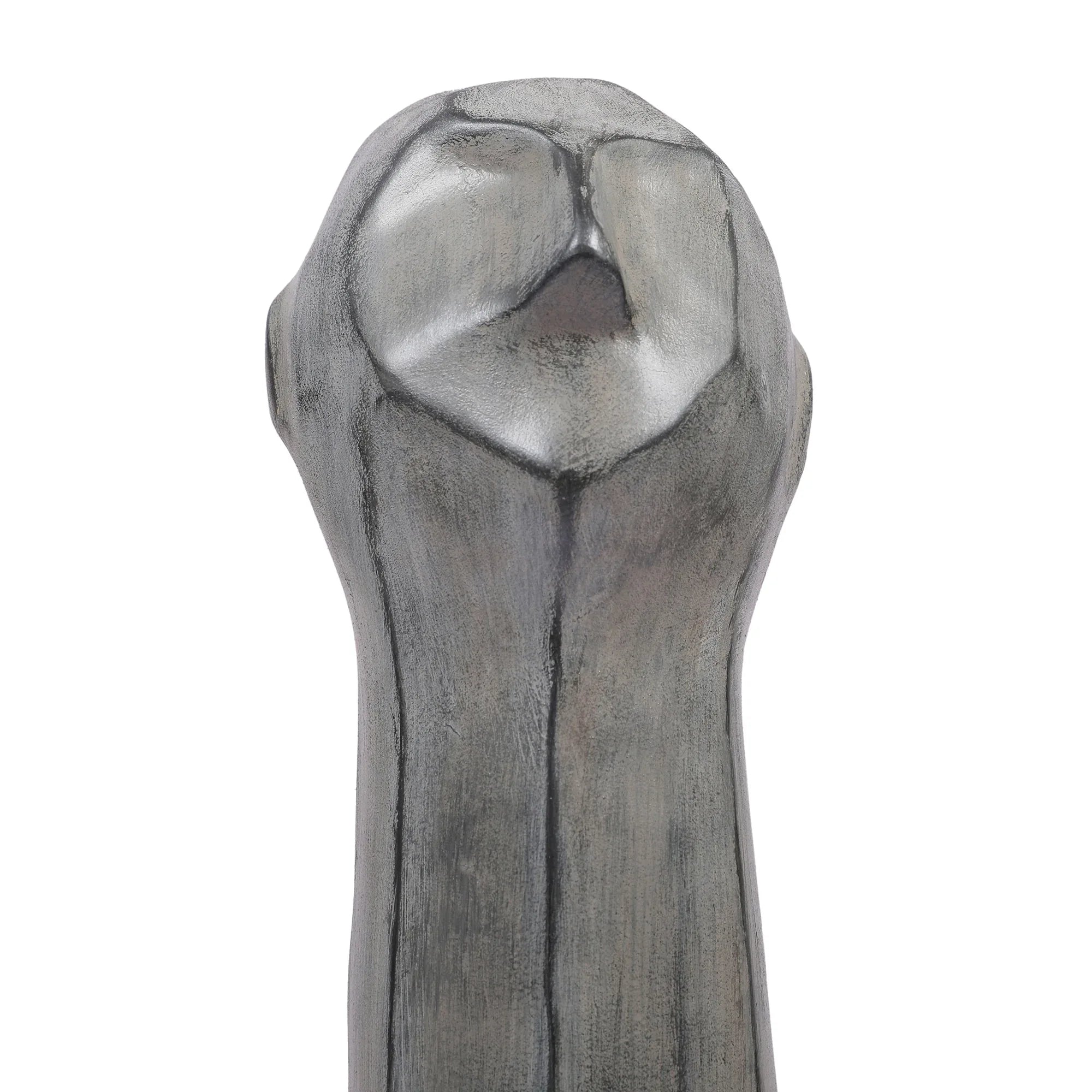 Stella Silver Pearl Finish Polyresin Male Abstract Facial Table Décor - HomeTown