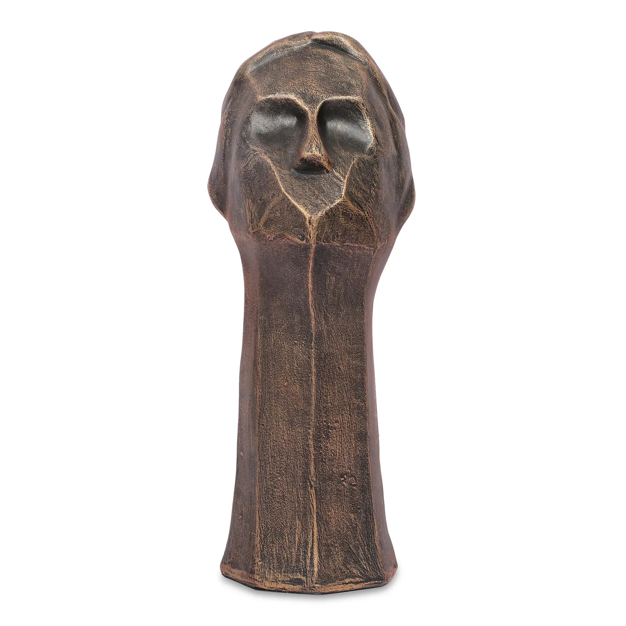 Stella Antique Finish Polyresin Female Abstract Facial Table Décor - HomeTown