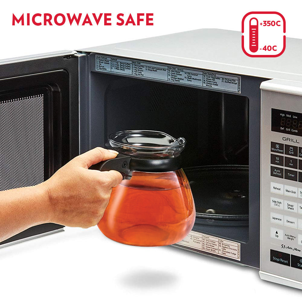 BOROSIL GLASS KETTLE 1LITRE N 4PC MUG 240ML