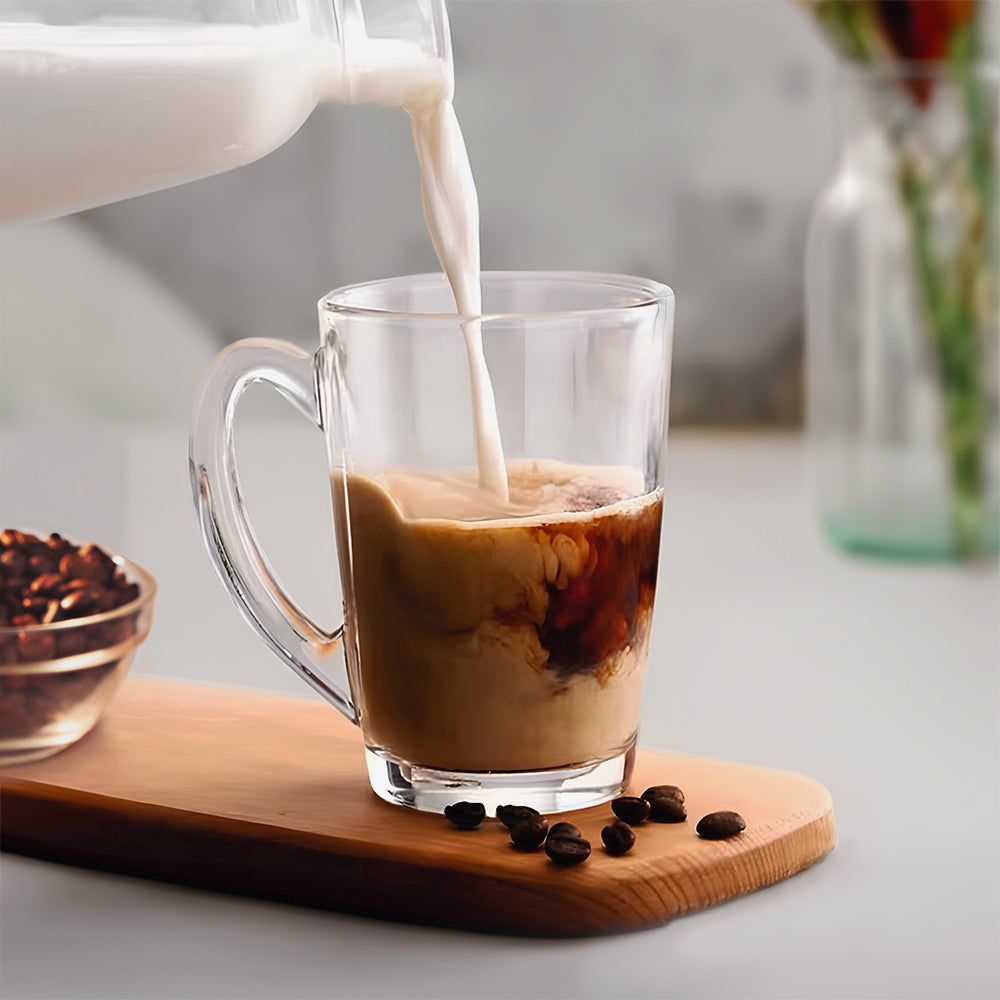 BOROSIL SERENE PLAIN TEA MUG 195ML 2 PCS SET