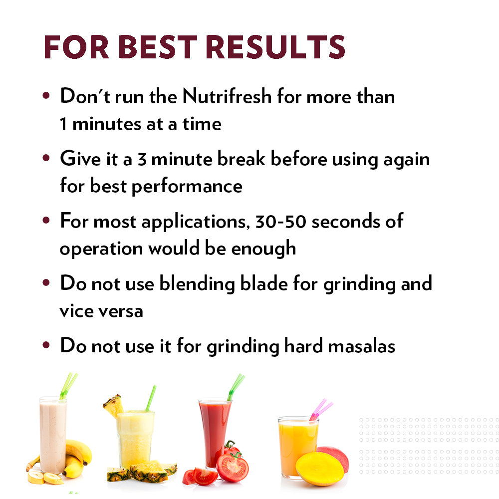 BOROSIL NUTRIFRESH BLACK PB31 400 WATT