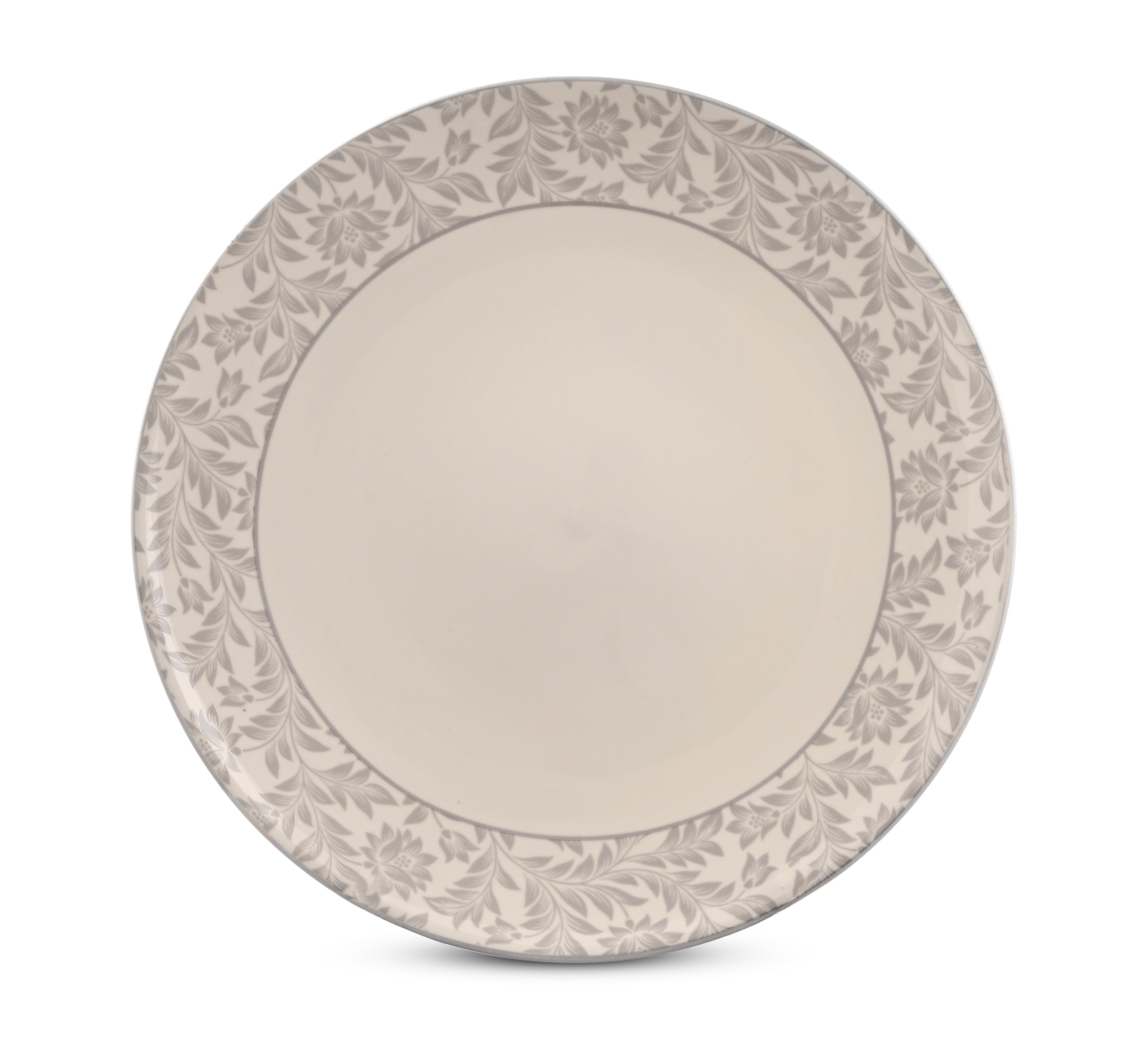 HITKARI WHITE GARDEN PORCELAIN DINNER SET 33PCS