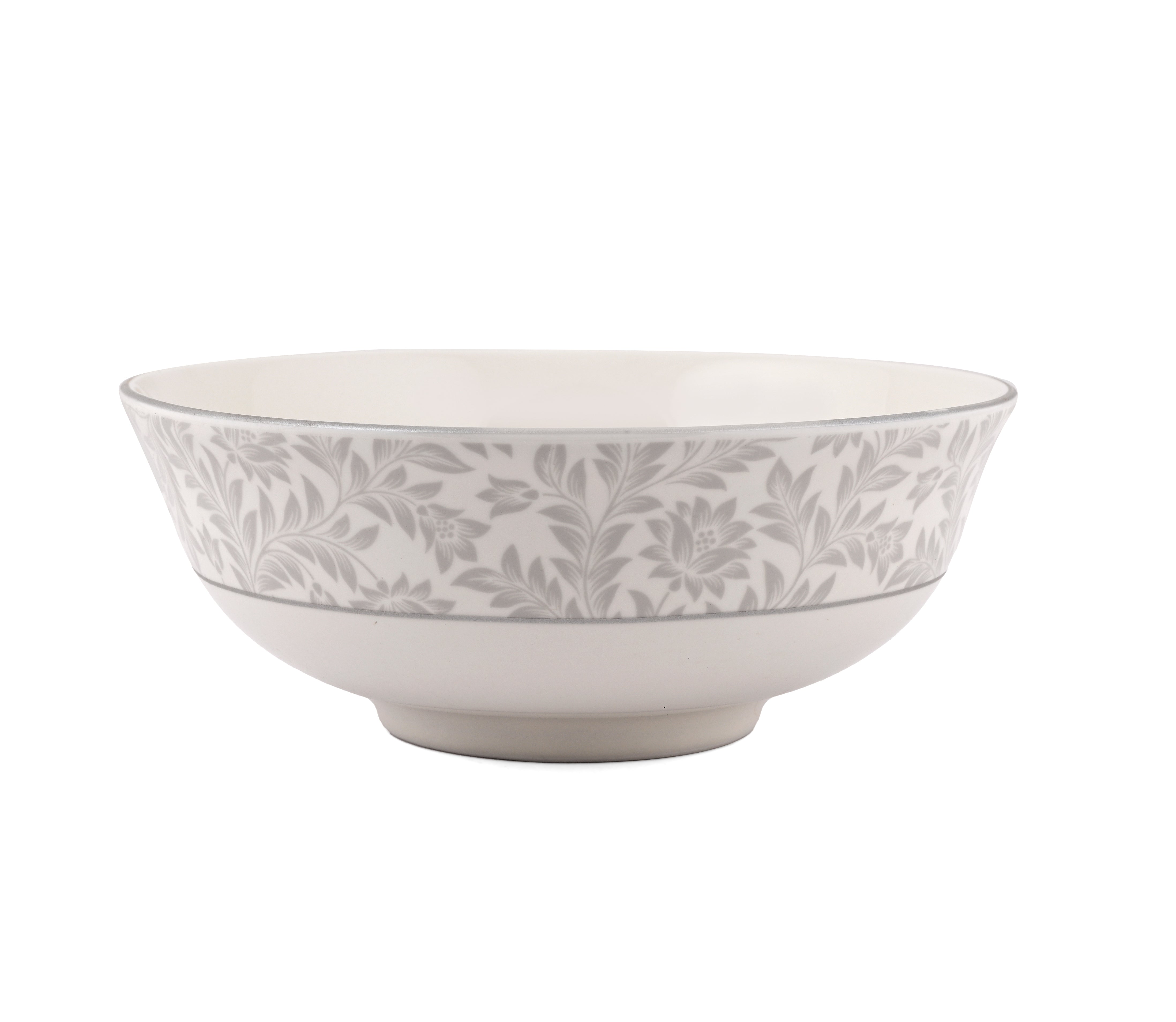 HITKARI WHITE GARDEN PORCELAIN DINNER SET 33PCS