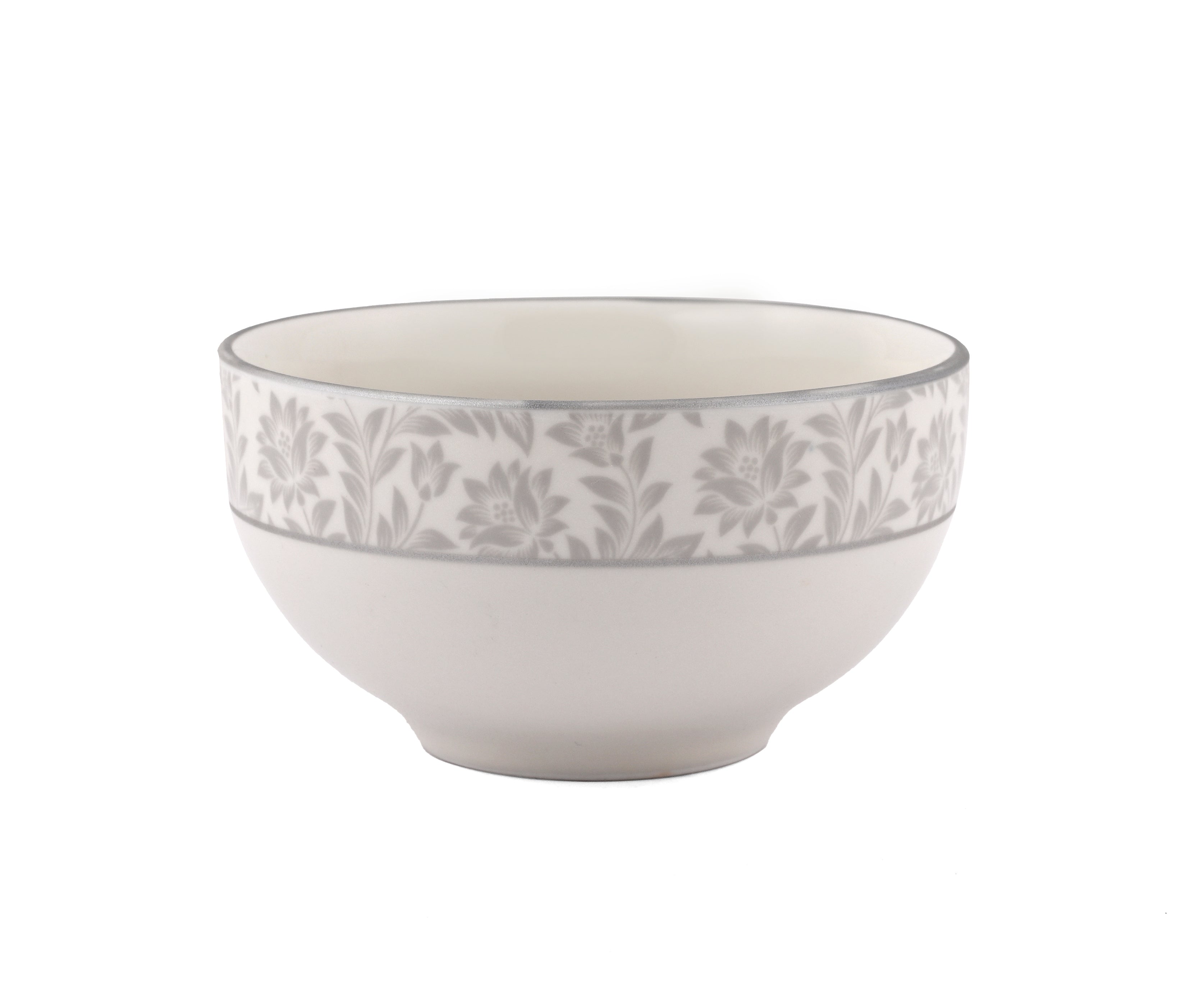 HITKARI WHITE GARDEN PORCELAIN DINNER SET 33PCS