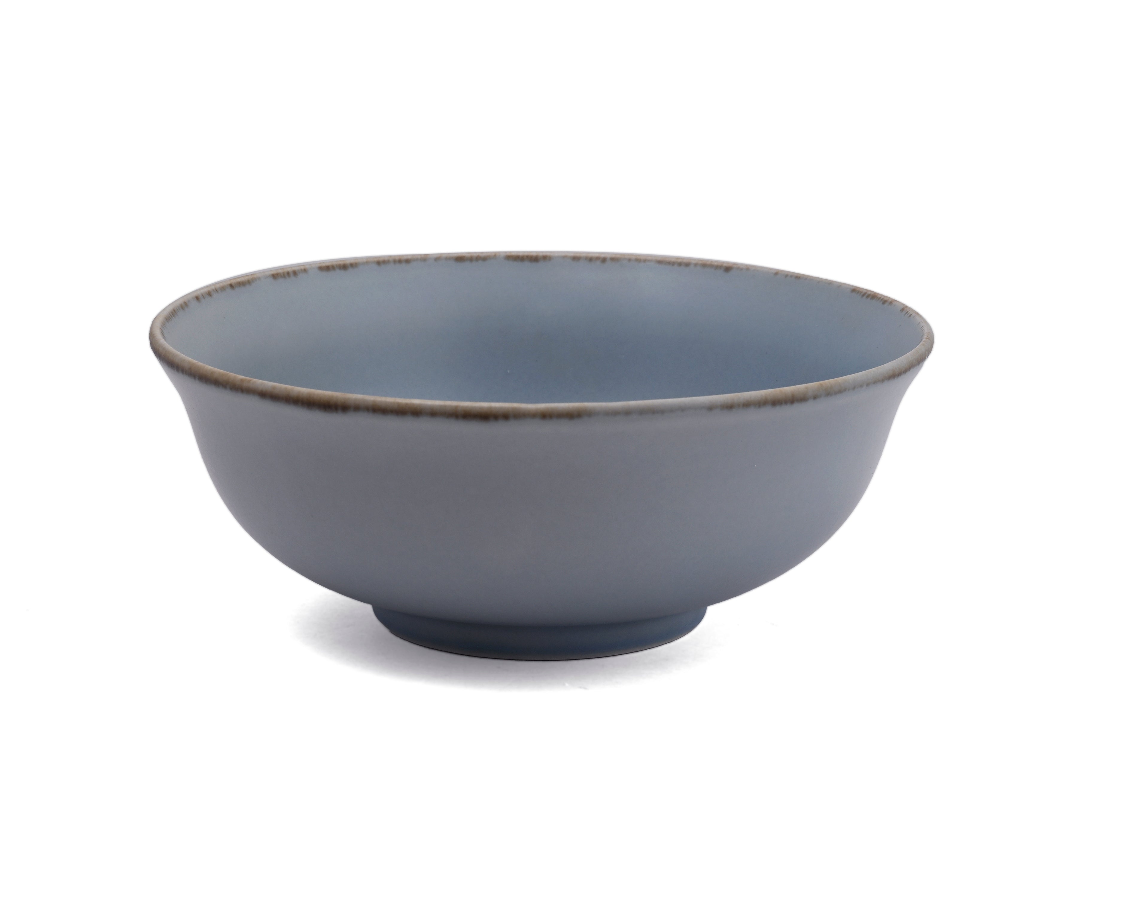 HITKARI CRACKLED BLUE MATT PORCELAIN DINNER SET 33PCS
